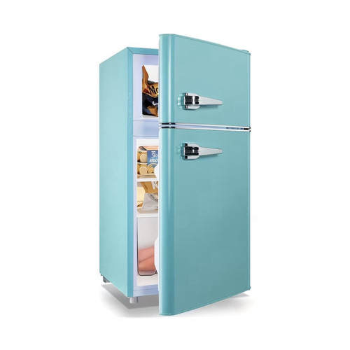Retro compact mini fridge - retro,