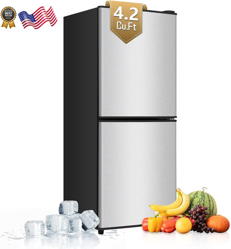 Mini fridge with - cu., ft.